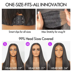 Luvme All-Day Comfort™ Wig 200% Density Brown Highlight Loose Body Wave Glueless Minimalist HD Lace Wig Pre-Cut Lace