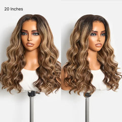 Luvme All-Day Comfort Wig 180% Density PartingMax Glueless 7x6 Closure HD Lace Blonde Highlight Loose Wave Wig Pre-Cut Lace