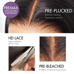 Luvme All-Day Comfort 250% Density Glueless 7x6 Closure HD Lace Loose Body Wave Long Wig Pre-Cut Lace