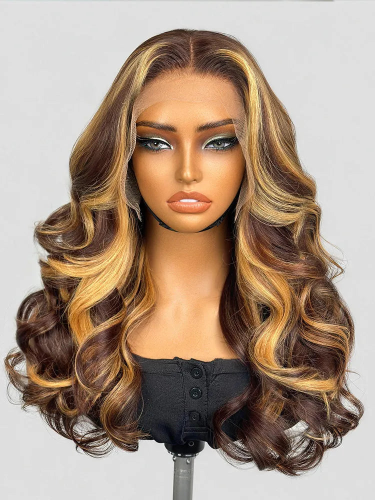 PreMax 180% Density 18 Inch 13x4 Frontal HD Lace Custom Wig  Pre-cut Lace